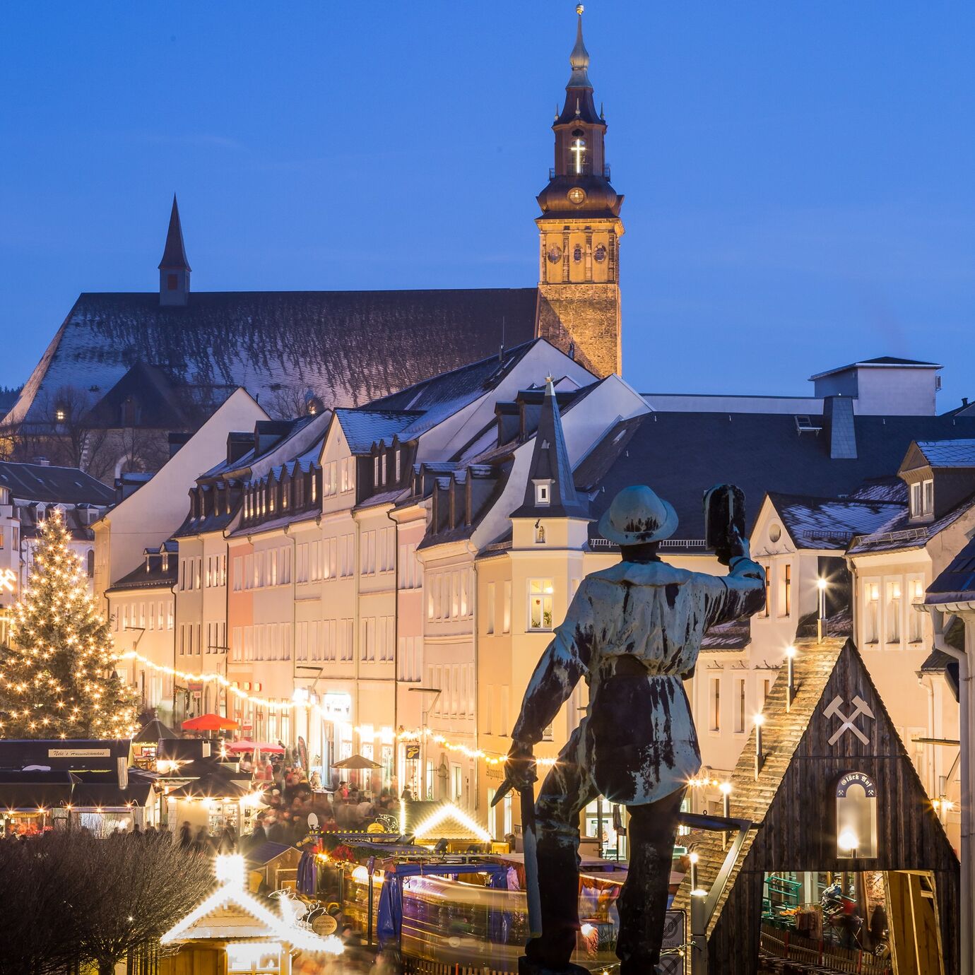 Das Schneeberger Lichtelfest / © Stadt Schneeberg