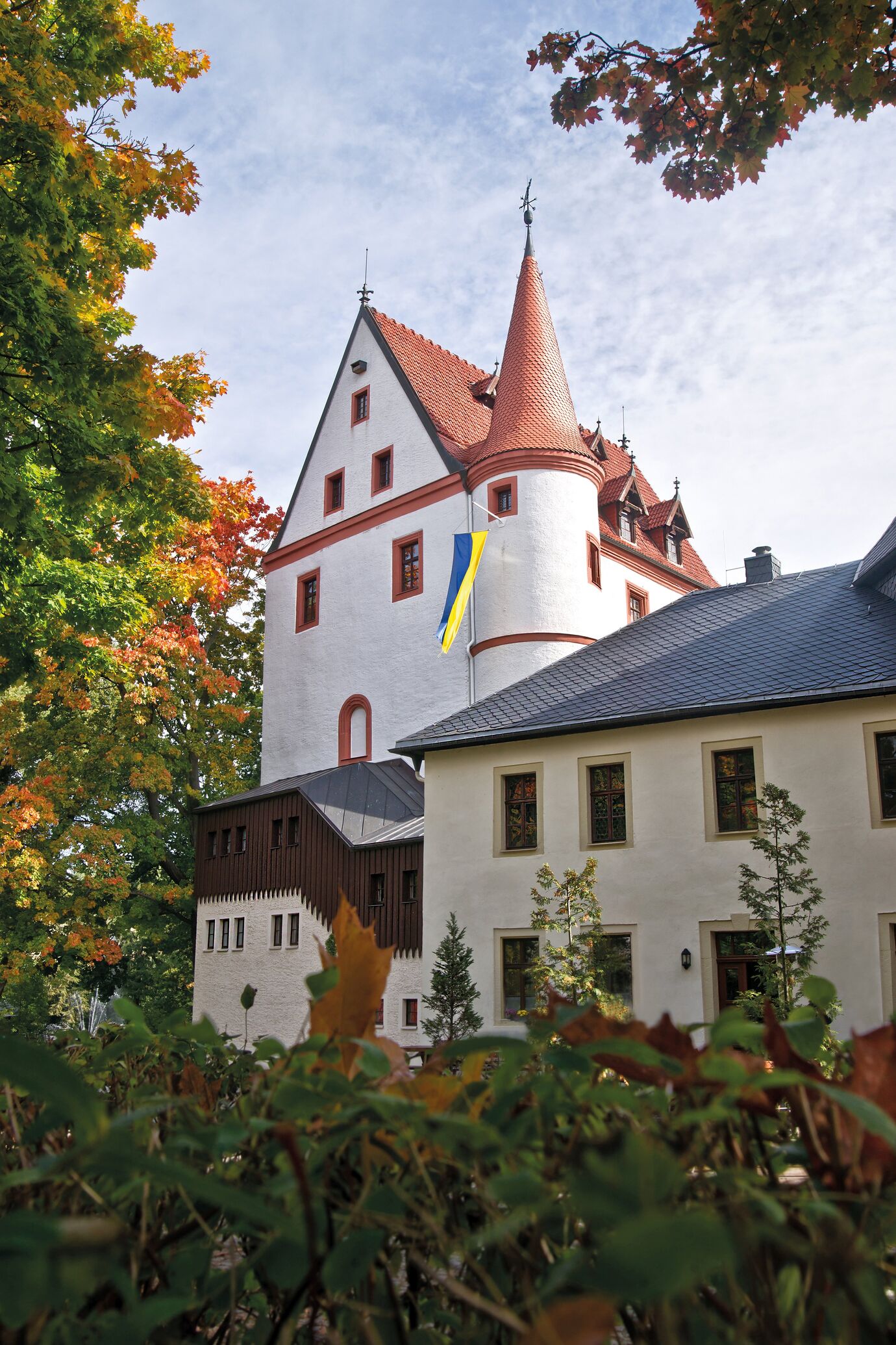 Das Schloss in Schlettau / © Förderverein Schloss Schlettau e.V.