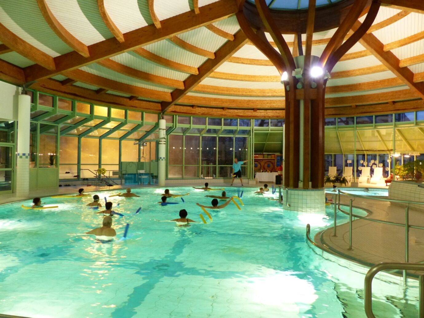 Aquafitness im Thermalbad Wiesenbad / © Thermalbad Wiesenbad Gesellschaft für Kur und Rehabilitation mbH