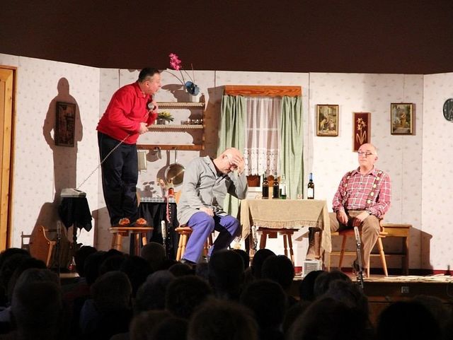 Das Mundarttheater Gehringswalde an der Grunschule Gelenau