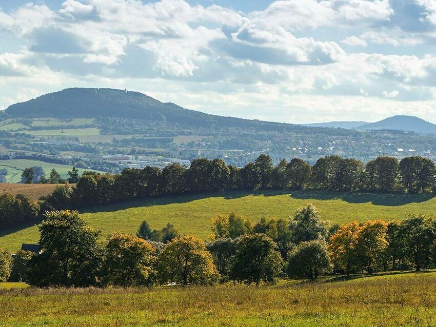 Als „Kalter Muff“ bezeichnet der Volksmund die Erhebung „Franzenshöhe“ auf der Strecke zwischen Falkenbach und Geyer. Die Besonderheit der Erhebung ist der herausragende Blick über das Erzgebirges.