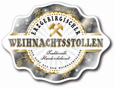 Erzgebirgischer Weihnachtsstollen