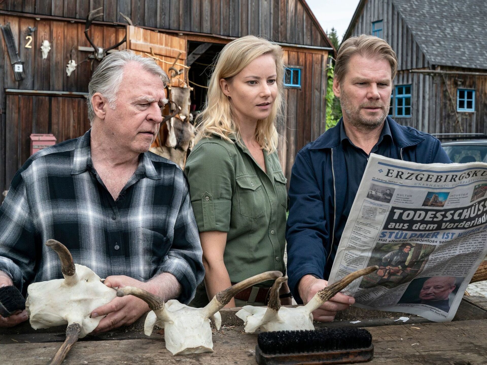 Einblicke in den vierten ZDF-Erzgebirgskrimi „Der letzte Bissen“.