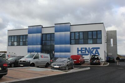 Das neue Bürogebäude der Henka Werkzeuge & Werkzeugmaschinen GmbH in Stollberg