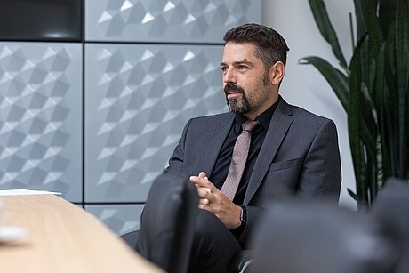 Oliver Knauf, Geschäftsführer der omeras GmbH. / © Erik Wagler