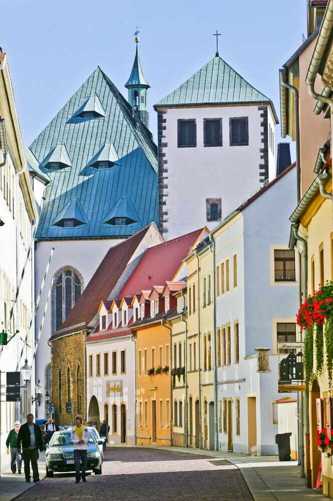 Freiberg Erzgebirge Gedacht. Gemacht.