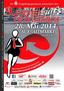 Firmenlauf Aue 2014