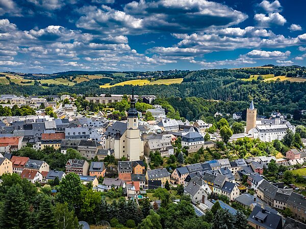 Die Stadt Zschopau