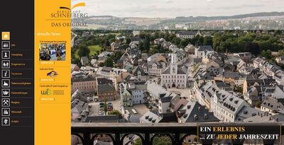 Die neue Homepage der Bergstadt Schneeberg