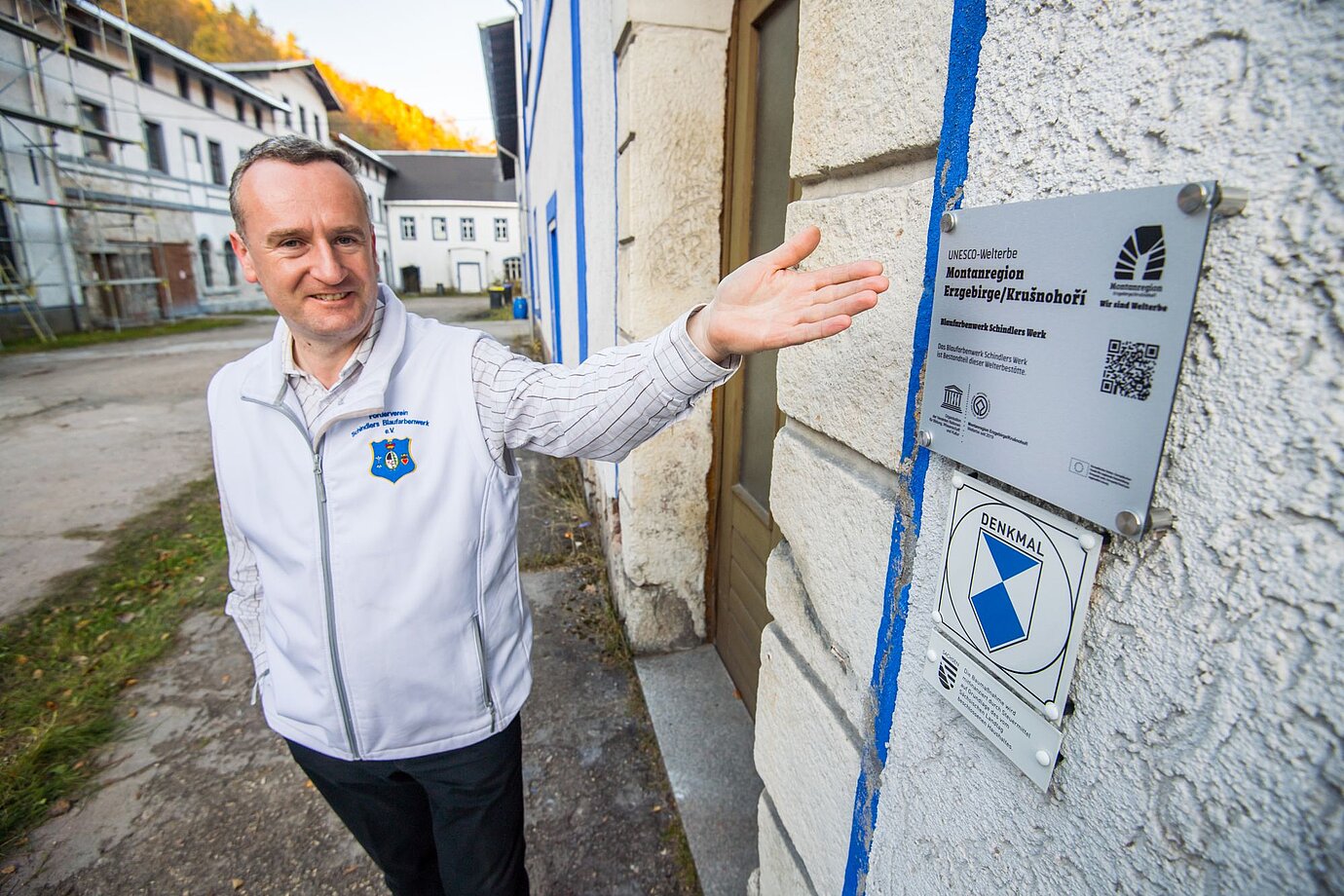 Ausgezeichnet: Schindlerswerk ist eines von 22 Bestandteilen des UNESCO-Welterbes Montanregion Erzgebirge/Krušnohoří. / © Georg Ulrich Dostmann