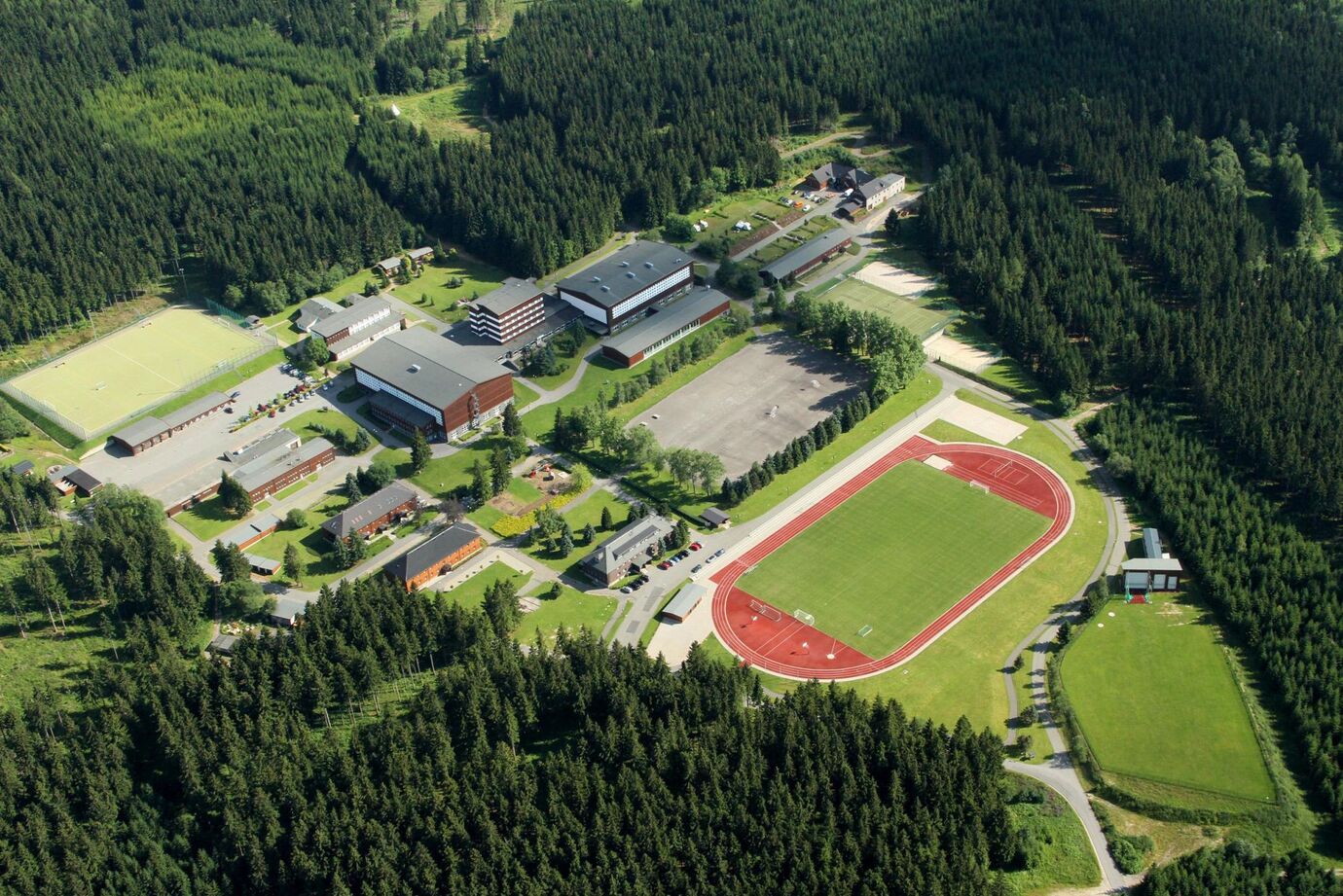 Luftbild Sportpark Rabenberg / © Sportpark Rabenberg / Rainer Wesely