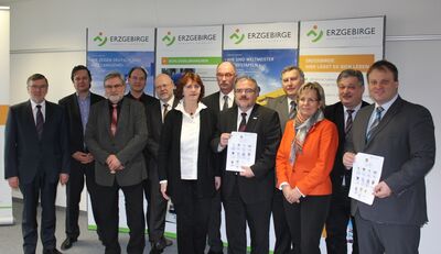 Die Partner des Regionalmanagements Erzgebirge haben sich auf eine weitere Zusammenarbeit im Jahr 2013 verständigt.