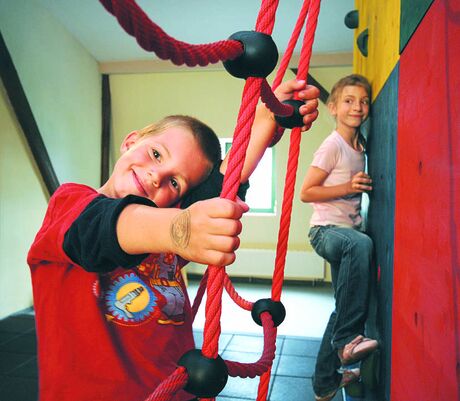 Klettern im Spielzeugland Stockhausen / © Stockhausen