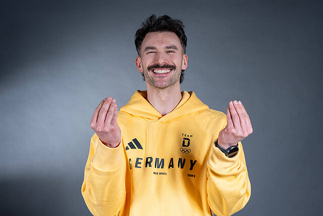 Skeleton-Athlet Axel Jungk aus Zschopau im Erzgebirge startet f&uuml;r den BSC Sachsen Oberb&auml;renburg (&uuml;ber DSC Dresden) bei den Olympischen Winterspielen 2026 / &copy; Team Deutschland / picture alliance