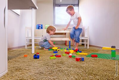 Kinderbetreuungszimmer in der ETO GmbH (Foto © Markus Steur / FREYLER)