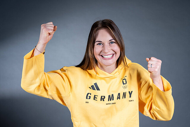 Julia Taubitz: Die geb&uuml;rtige Annaberg-Buchholzerin brilliert im Rodeln bei den Olympischen Winterspielen 2026 / &copy; Team Deutschland / picture alliance